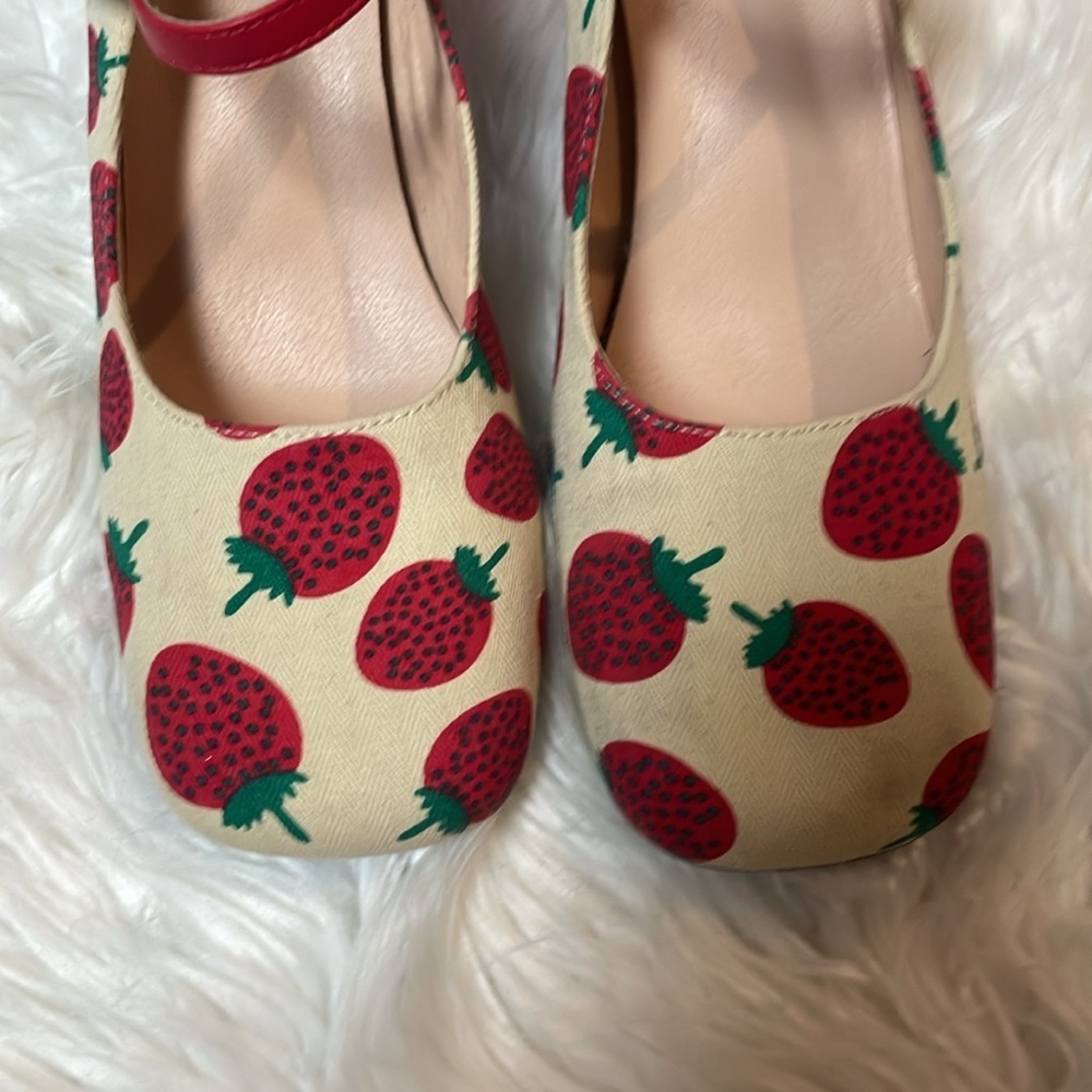 Women 4 Inches High Platform Mary Jane Shoes Chunky Block Heels Square Toe Shoes - Picture 7 of 10